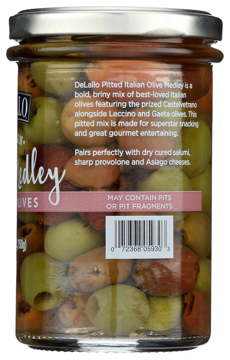 Olive Medley Pitted, 5.3 oz