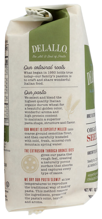 Shellbows Pasta, Durum Semolina, Org, 16 oz