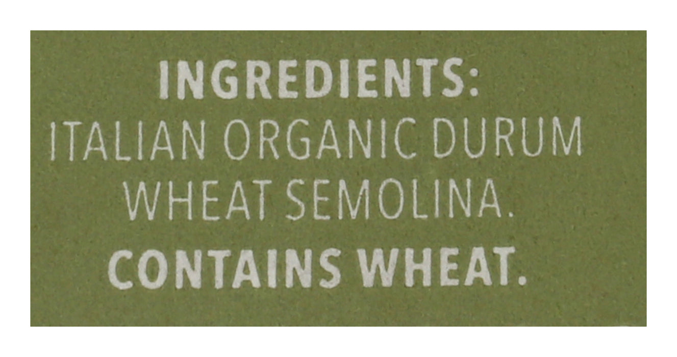 Shellbows Pasta, Durum Semolina, Org, 16 oz