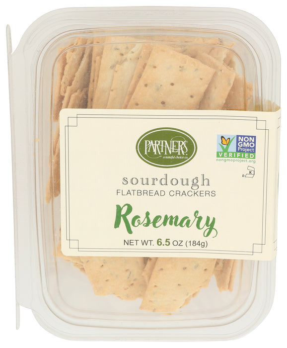 Sourdough Flatbread Crackers, Rosemary, 6.5 oz