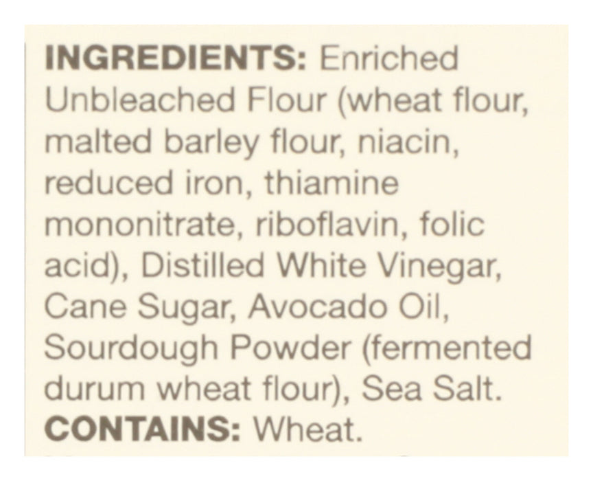 Sourdough Flatbread Crackers, Sea Salt, 6.5 oz