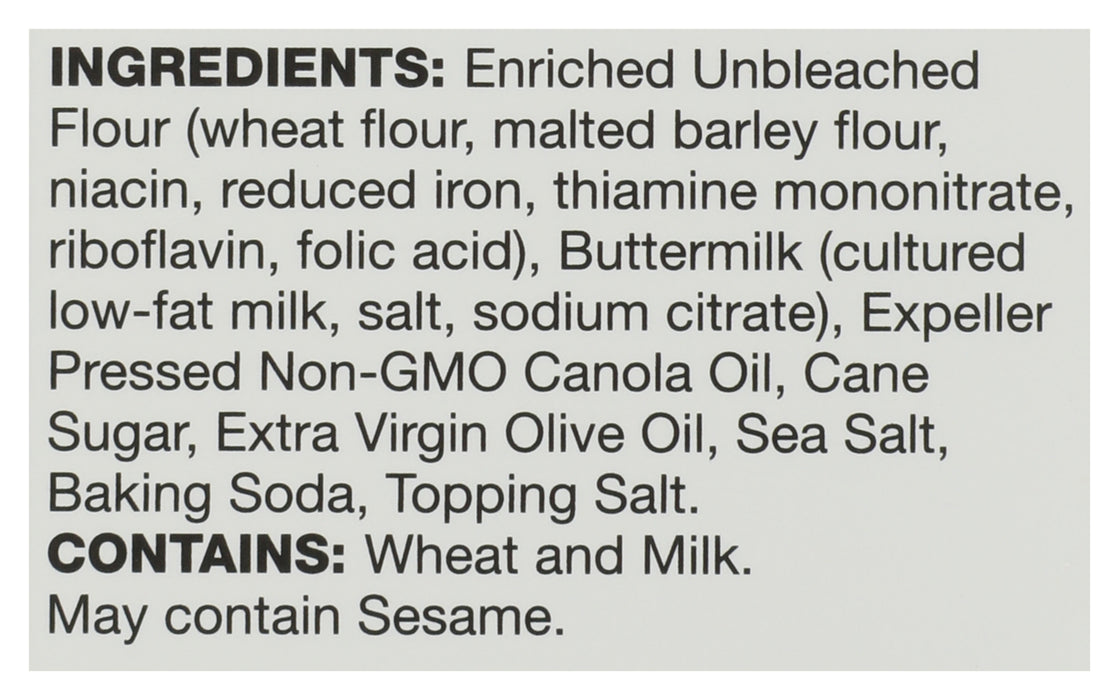 Sourdough Snack Crackers, Olive Oil & Sea Salt, 5 oz