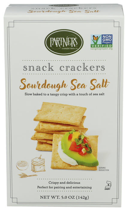 Sourdough Snack Crackers, Sea Salt, 5 oz