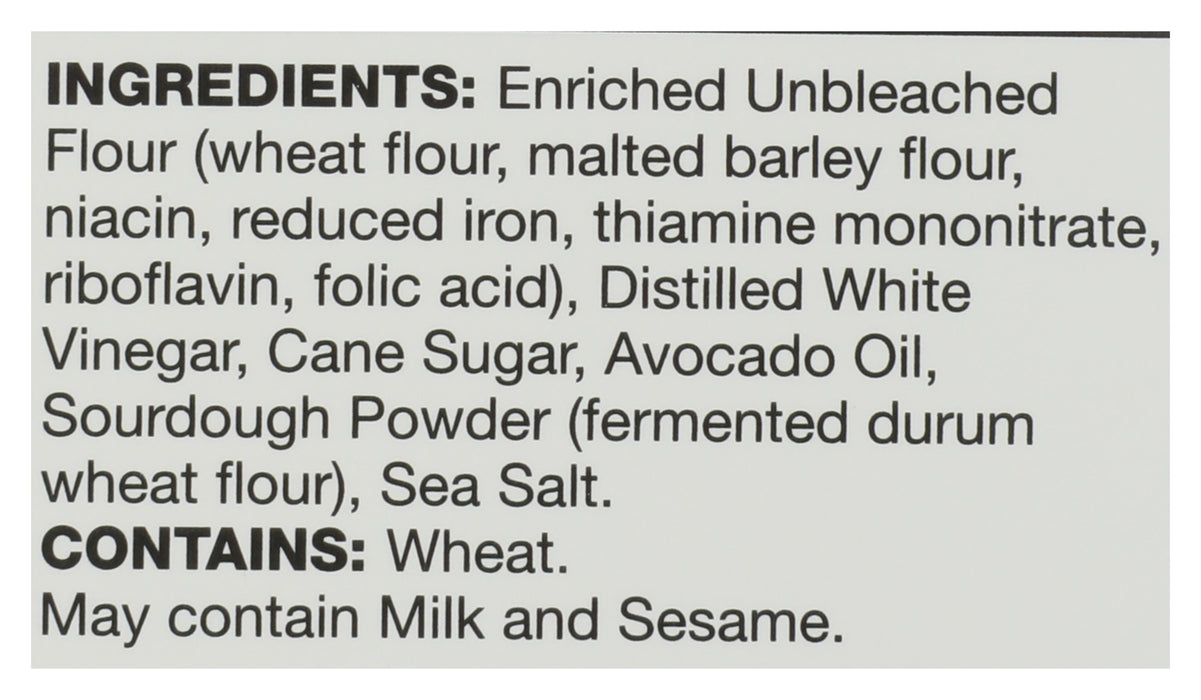 Sourdough Snack Crackers, Sea Salt, 5 oz