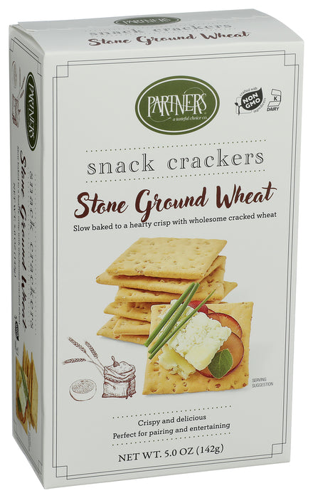 Sourdough Snack Crackers, Stone Ground Wheat, 5 oz