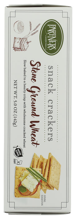 Sourdough Snack Crackers, Stone Ground Wheat, 5 oz