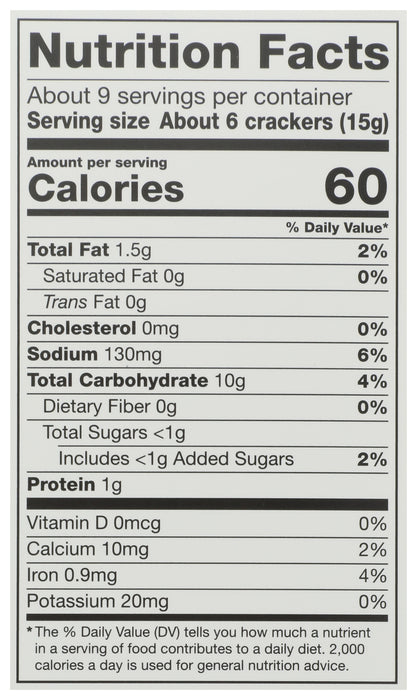 Sourdough Snack Crackers, Stone Ground Wheat, 5 oz
