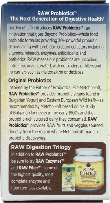 Raw Probiotics, Men, 90 cap