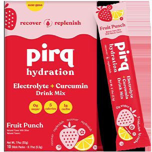 Hydration Curcumin Drink Mix 10 sticks, Fruit Punch, 2.1 oz