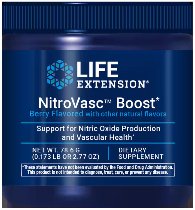 NitroVasc Boost Powder, Berry flavored, 2.77 oz