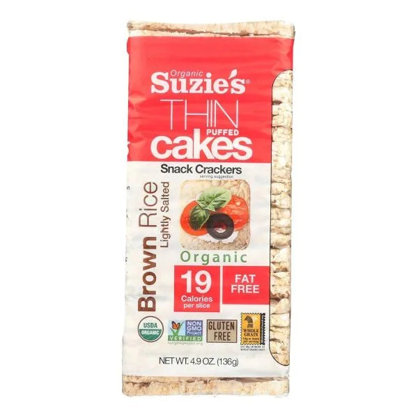 Lightly Salted Rice Cakes, Org GF, 4.9 oz