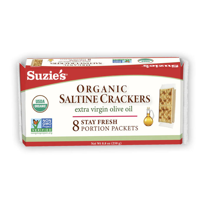 Slatines Crackers, Salt & EVOO, Org, 8.8 oz