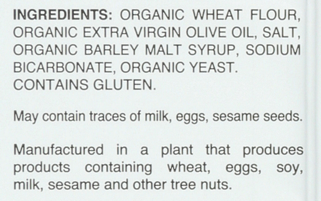 Slatines Crackers, Salt & EVOO, Org, 8.8 oz