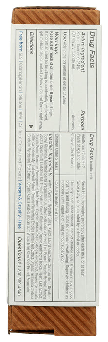 Anticavity Fluoride Toothpaste, Peppermint, 4 oz