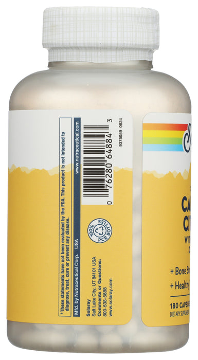 Cal-Mag Citrate w/ Vitamin D3 & K2, 180 cap