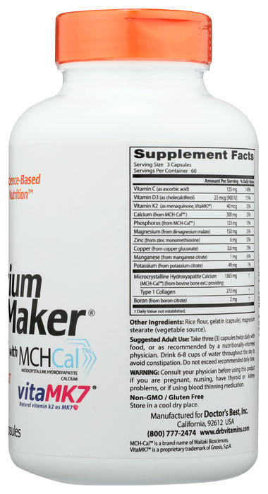 Calcium Bone Maker Complex, 180 cap
