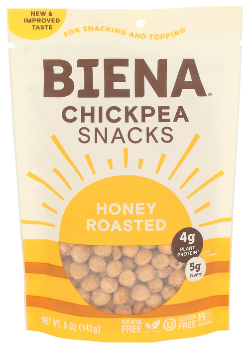 Chickpea Snacks, Honey Roasted, GF, 5 oz