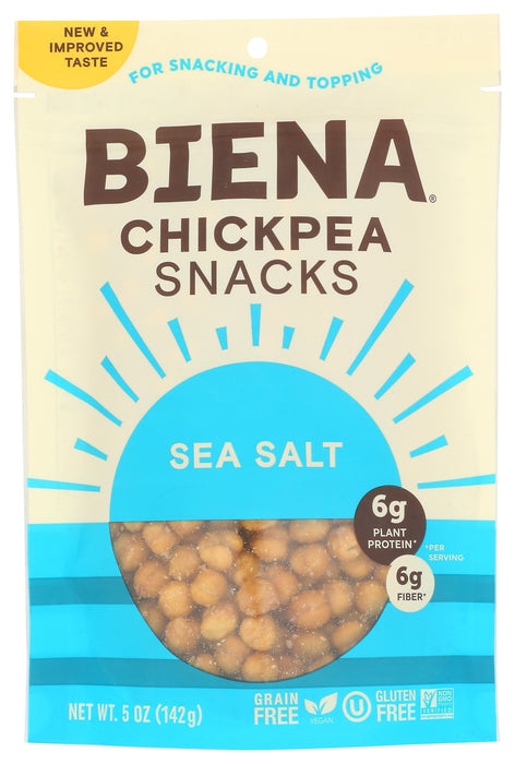 Chickpea Snacks, Sea Salt, GF, 5 oz