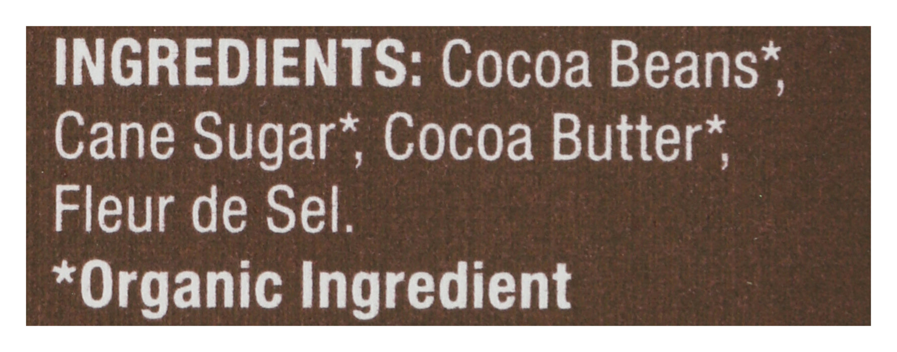 Chocolate Bar, 85%, Sea Salt, 2.64 oz