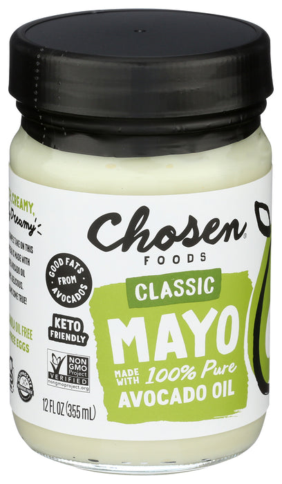 Classic Mayo made w/ Avocado Oil, 12 oz