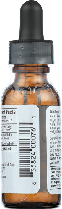 Clovanol Oil of Clove Bud, 1 fl oz