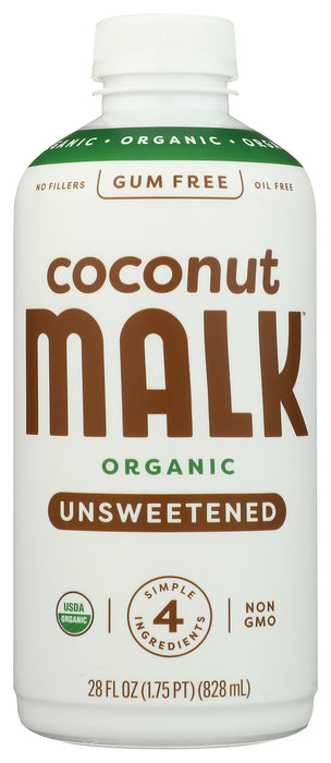 Coconut Malk, Unsweetened, Org, 28 fl oz