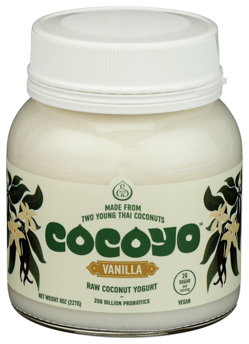CocoYo Coconut Yogurt, Vanilla, 8 oz