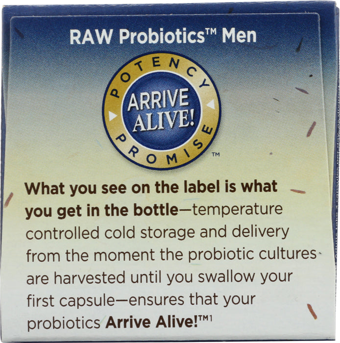 Raw Probiotics, Men, 90 cap