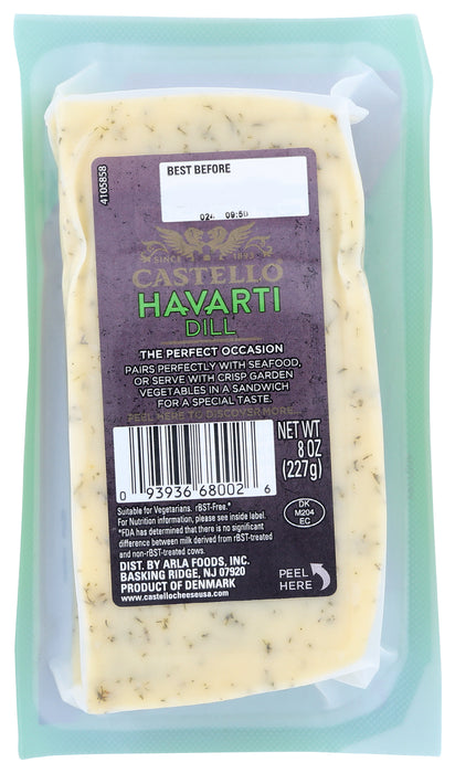 Dill Havarti Cheese, 8 oz