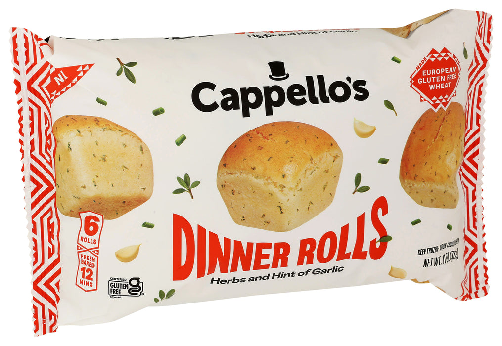 Dinner Rolls, Garlic Herb, GF, 11 oz