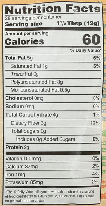 Flax.Chia.Coconut Blend, Org, 12 oz