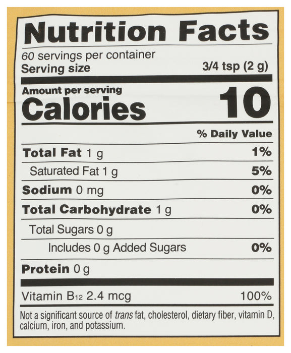 Focus Creamer, Vanilla, Org, 4.23 oz