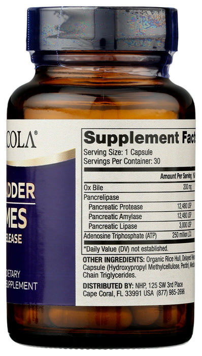 Gallbladder Enzymes, 30 cap