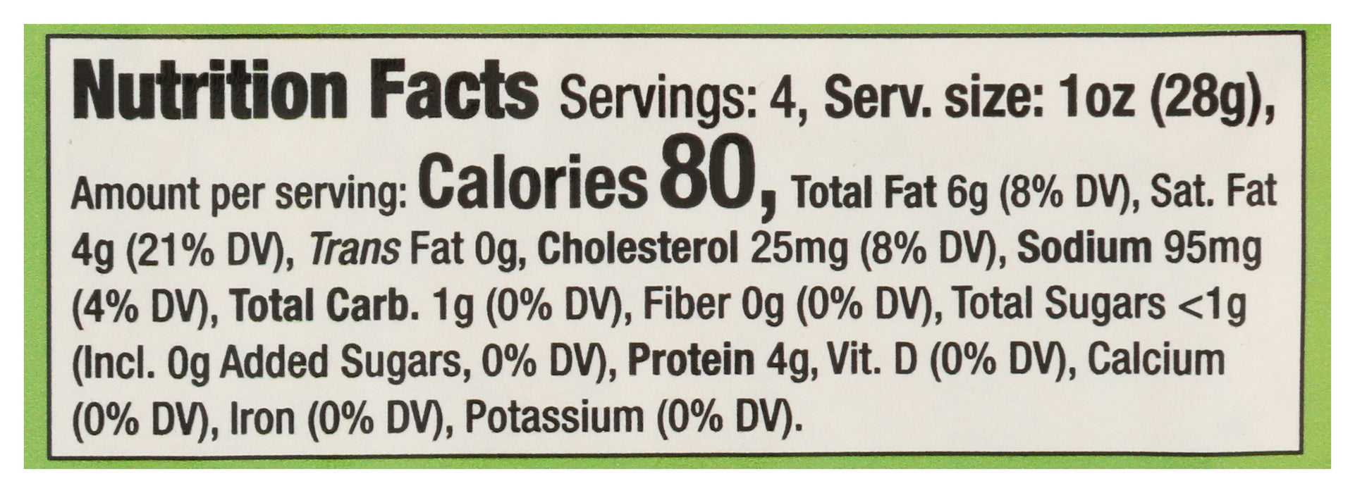 Goat Cheese, Garlic & Herb, 4 oz