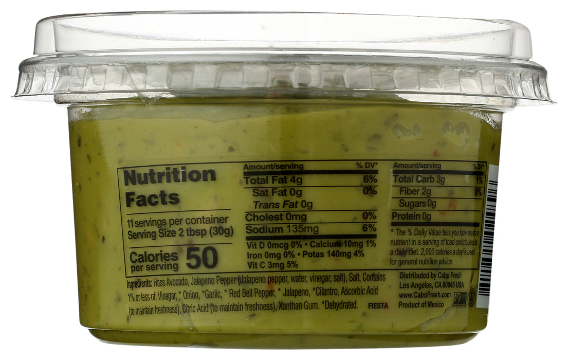Guacamole, Fiesta, 12 oz