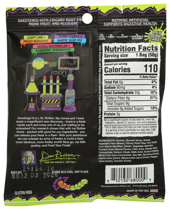 Gummy Worms, Sour, 1.8 oz