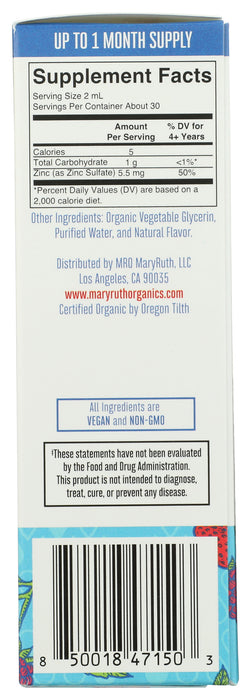 Kids Ionic Zinc, Org, 2 fl oz