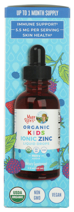 Kids Ionic Zinc, Org, 2 fl oz