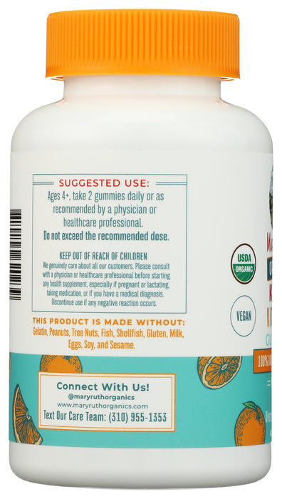 Kids Vitamin C Gummies, Orange, Org, 60 gummy