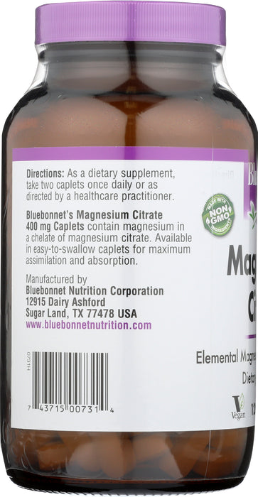 Magnesium Citrate 400mg, 120 capl