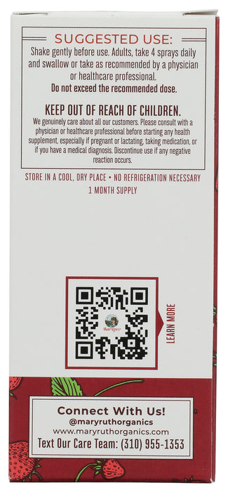 Methyl B12 Spray, Strawberry, Org, 1 fl oz