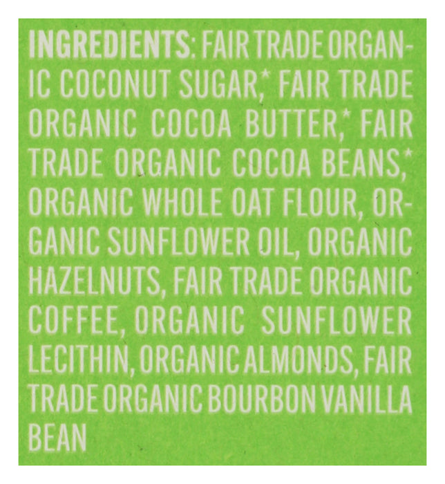 Mocha Latte 45% Oat Milk Chocolate Bar, Reg Org, 2.93 oz