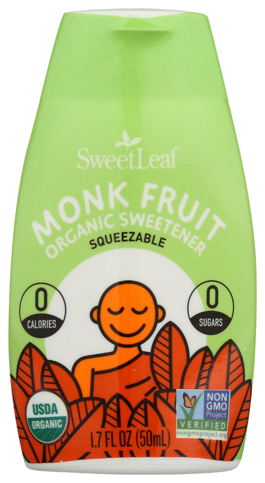 Monk Fruit Sweetener Sqz, Org, 1.7 fl oz