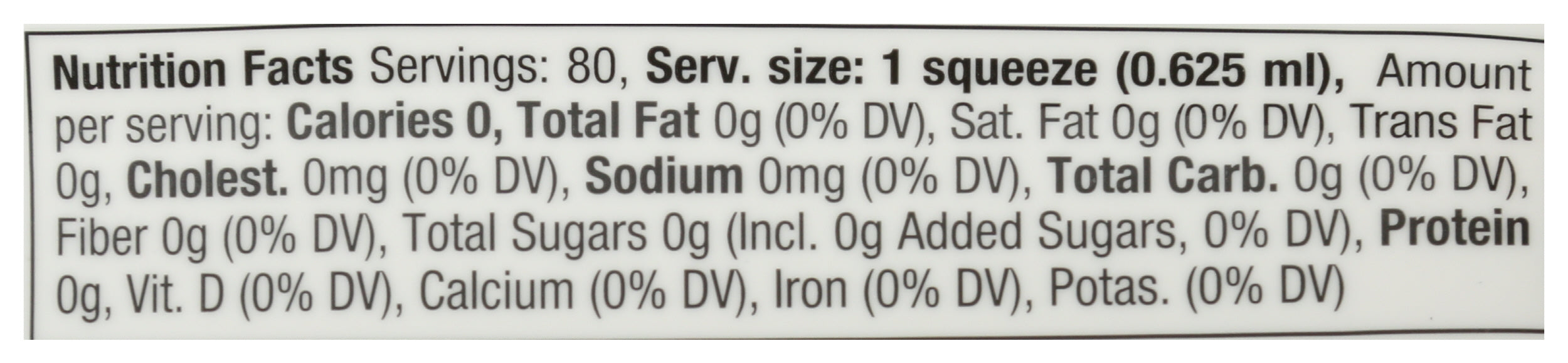 Monk Fruit Sweetener Sqz, Org, 1.7 fl oz