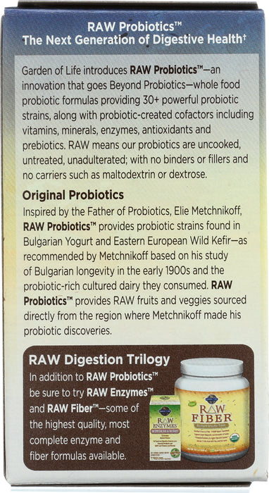 Raw Probiotics, Women 50 and Wiser, 90 cap