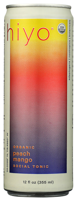Non-Alcoholic Functional Seltzer 4pk, Peach Mango, 4/12 fl oz
