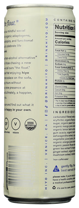 Non-Alcoholic Functional Seltzer 4pk, Peach Mango, 4/12 fl oz