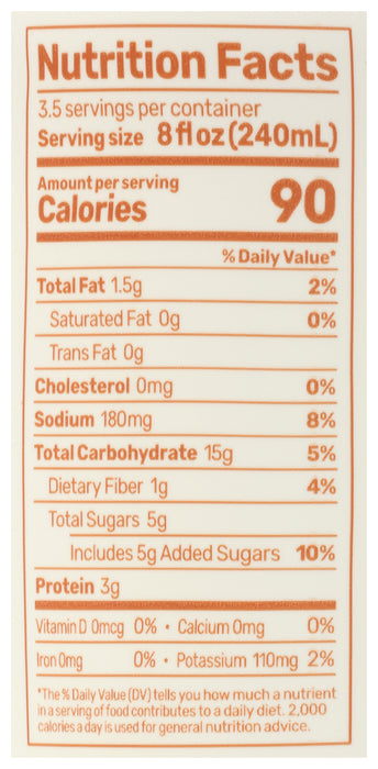 Oat Malk, Unsweetened, Org, 28 fl oz