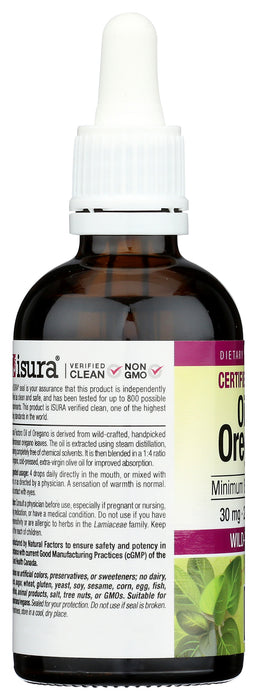 Oil of Oregano 30mg, Org, 2 fl oz