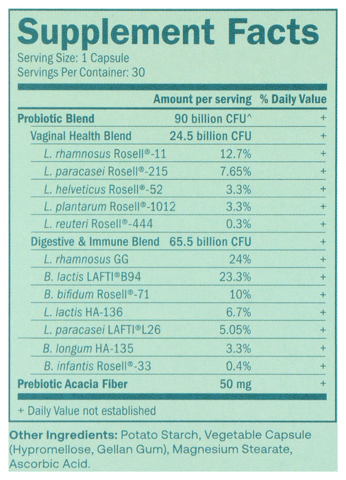 One Daily Women's Probiotic, 30 vcap